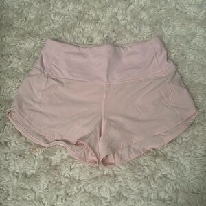 Lululemon Speed Up High Rise Lined Shorts 2.5”